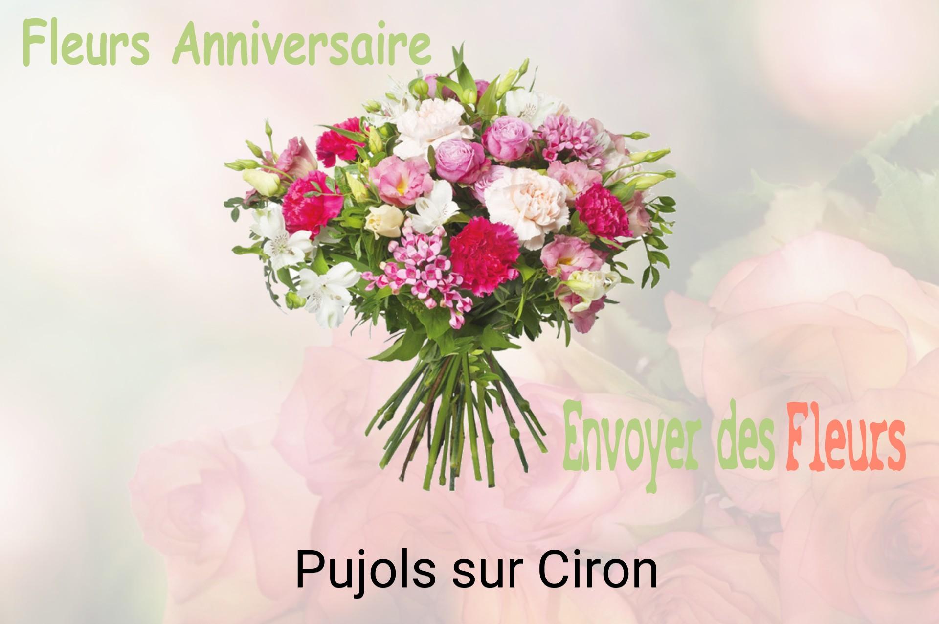 Bouquet de fleurs d’anniversaire livré à Pujols-sur-Ciron